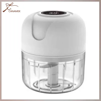❤❤❤Hot Sale CANAMEK Xách tay bé thực phẩm Máy xay sinh tố không dây có thể sạc lại đa sử dụng thực phẩm nấu Bộ vi xử lý thịt cắt 250ml
