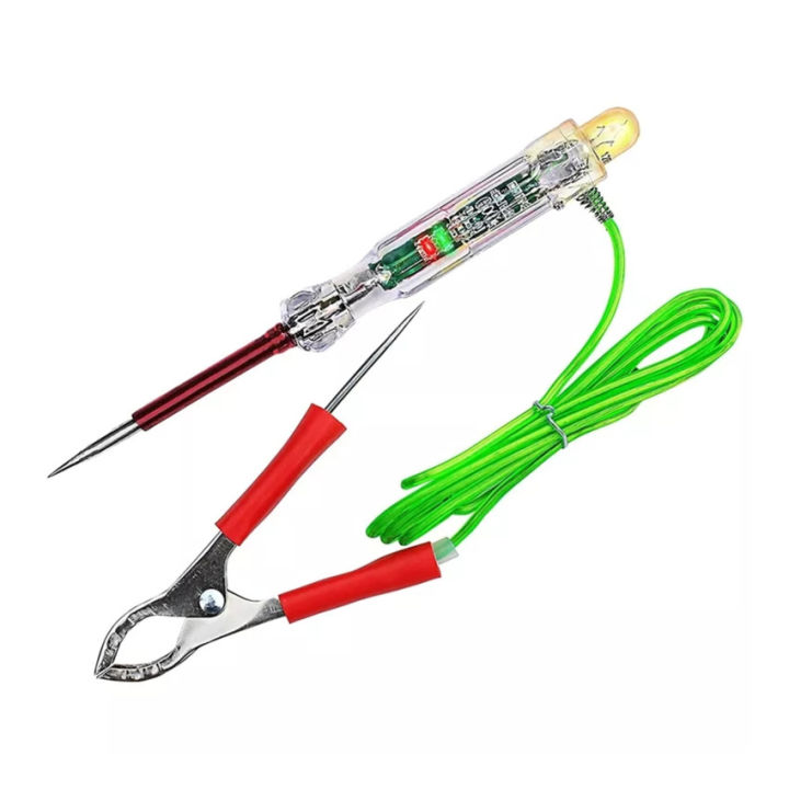 Testing Automotive LED Circuit Tester 624V Test Light with Dual Probes
