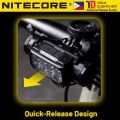 Nitecore BM06 Bike Mount for Headlamp - HC65 UHE - HC60 UHE - Mountain Bike -Sports Camera Interface. 