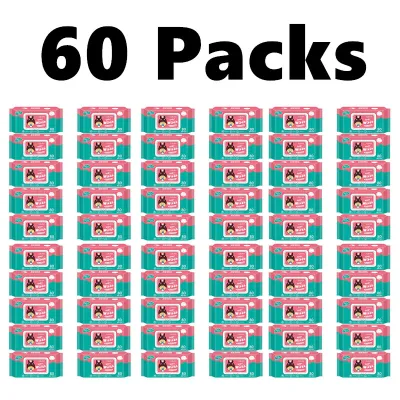 800PCS Wet Wipes Baby Wet Tissue Baby Alcohol Free Wet Wipes Natural Organic Tissue Basah Murah Baby Wet Tissue Basah Anti Bacterial Wet Wipes For Cleaning 80PCS/PER