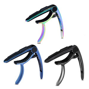 Kẹp tăng tông Guitar kim loại tunings Kẹp Capo ukulee vân kim loại Bộ phận thay thế cho Đàn Ghi-ta phần cho acoustic và guitar điện