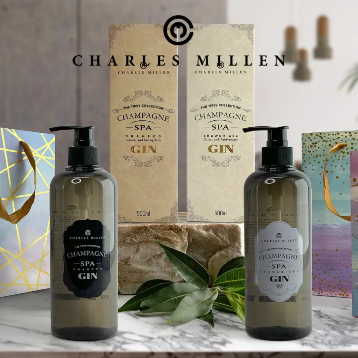 CHARLES%20MILLEN%20Signature%20Collection%20TIPSY%20Home%20SPA%20Shampoo%20+%20Shower%20Gel%20(%20500ml%20)%20-%20Image%202