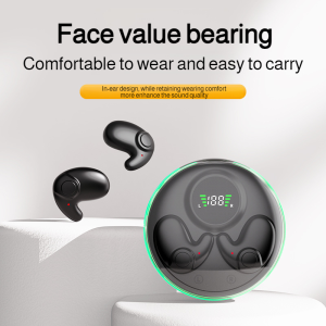 Mini noise reduction bone conduction Bluetooth sleeping headphones ergonomic design comfortable to wear