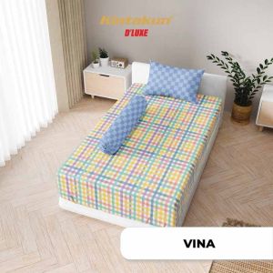 Sprei Deluxe Kintakun Ukuran 100x200 & 120x200 Tinggi 25