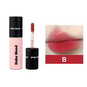 Black Pink Party Lipstik Lip Glaze Matte Velvet Lip Mud Lip Clay Lembut Tahan Air Tahan Lama-🌹Tamia
