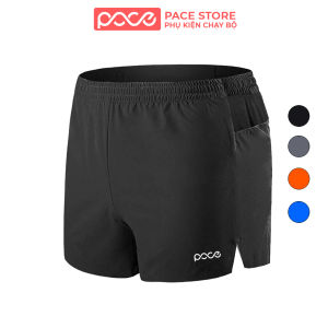 Quần thể thao nam PACE DAILY 3" màu CAM chuyên chạy bộ mỏng nhẹ thoáng khí thoải mái vận động