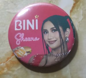 bini button pins jollibee