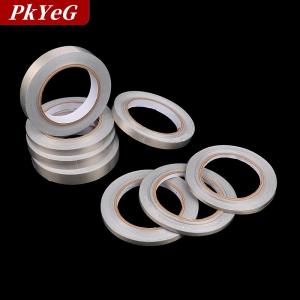 [COD] PkYeG เทปผ้านำไฟฟ้าขนาด20เมตร5มม.~ 20มม.ความกว้างเดียวแล็ปท็อปโทรศัพท์มือถือ LCD EMI ป้องกันเทปกาวฉนวนแม่เหล็ก Waveguide ผ้าไฟฟ้าเทป