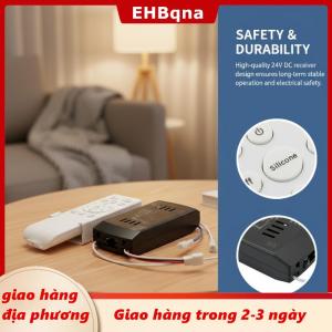 [COD] EHBqna 3PF Ship within 24 hours Điện áp thấp Quạt trần điều khiển với 6 có thể điều chỉnh tốc độ từ xa và Receiver cho sử dụng trong nhà yên tĩnh và năng lượng hiệu quả