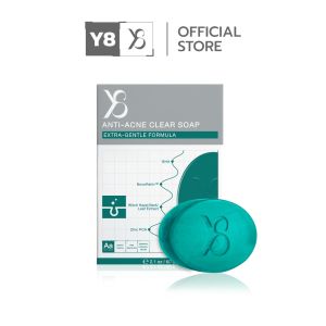Y8 ANTI-ACNE CLEAR SOAP (60 g.) สูตรสิวอุดตันสิวอักเสบ และสิวเรื้อรัง
