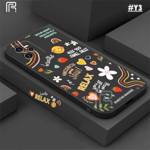 (Lokal Ready) Casing hp Infinix Hot 30i Hot 20S Note 12 G96 Note 12 Pro Hot 12 Play Hot 11 Play Hot 9 Play Hot 10 Play Hot 10S 10T Smart 6 Smart 5 Note 9 Fashion Motif Bunga Pelangi Soft Silicone Phone Case