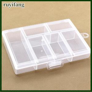 ruyifang ภาชนะเปล่า6ช่องสำหรับกล่องเก็บผลไม้สำหรับเก็บผลไม้กล่องสำหรับเก็บผลไม้สำหรับเลือกผลไม้ของขวัญกล่องแหวนสำหรับเครื่องประดับ