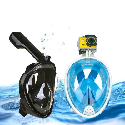 Bán Đồ Bơi Chuyên Nghiệp Bán Đồ Bơi Đà Nẵng Bán Đồ Lặn lặn sông lặn hồ lặn biển Mặt Kính Cường LựcGắn Được GoproSjcam Tầm Nhìn 180 ĐộỐng Thở Liền Kính.Bh 12T 1 Đổi 1.