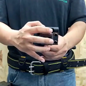 Wearable Tool Retention System for Impact Drill Tape Measures NonSlip Waist Mounted Drill Holder Worksites Solution