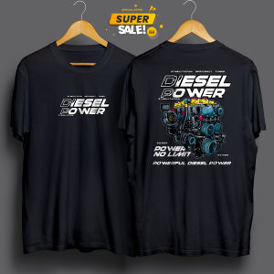 KAOS MOTOR DEWASA OTOMOTIF RIDER DRIVER BIKER LENGAN PENDEK 24s DEPAN BELAKANG GAMBAR MOTIF DIESEL POWER