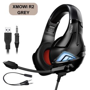 Plextone XMOWi R2 - Tai Nghe Chụp Tai Chơi Game Âm Thanh Vòm Cùng Đèn LED RGB