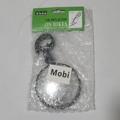 Bicycle Rearview Mirror Adjustable & Clear Vision Handlebar Convex Mirror Bike Ebike Scooter PAB