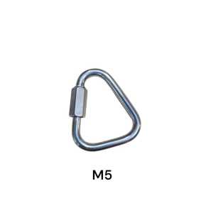 QBLADE Karabiner Gantungan Pengait Stainless Steel Model Segitiga 1Pcs