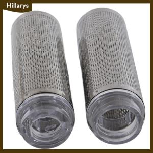 [Hillarys] Stainless Steel Fish Tank Filter Fish Tank Fish Shrimp Mesh Net Filter Metal Pre-Filter Tube Filter Accessory Fish Tank Intake Strainer Pre-Filter Cover for Aquarium Fish Tank