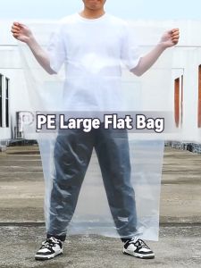 10Pcs PE Plastic bag big size Thickened Storage Bag Ukay Plastic Bag Supot Seasonal Clothing Storage