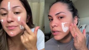 Kem nền 4 trong 1 - Dải màu trung bình chỉ số SPF 50+ che khuyết điểm bảo vệ da khỏi ánh nắng mặt trời dưỡng ẩm kem nền dạng lỏng có khả năng thay đổi màu sắc theo nhiệt độ - Lâu trôi và chống thấm nước phù hợp khi tập thể thao khiêu vũ (tại phòng