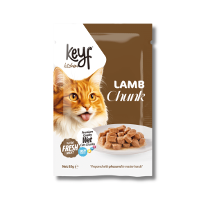 KEYF Cat Wet Food 85g Pouch Tender Chunks in Gravy Assorted Flavors