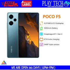 New arrival】POCO X5 5G Smartphone 128GB/256GB 6.67120Hz AMOLED DotDisplay  Snapdragon 695 Octa Core NFC 33W 5000mAh Battery