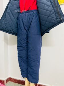 Áo bảo hộ dùng trong kho đông lạnh âm 18 độ lót lông mềm mại ấm áp _ Hình chụp thật