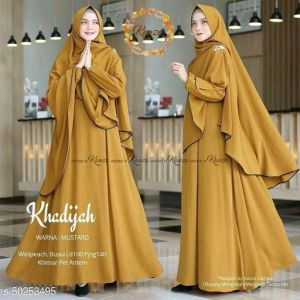 COD/GAMIS Dewasa Khadijah Syari + Khimar Termurah/gamis terbaru 2022/gamis syar i set hijab terbaru 2022/games2022 perempuan dewasa terbaru/baju syari set hijab/gamis syari set khimar/gamis syari set kerudung 2021/baju sar i set kerudung