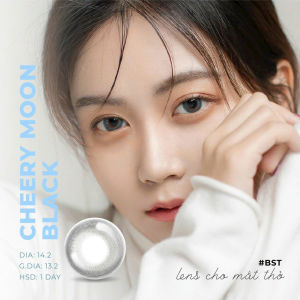 🐈‍⬛ KÍNH ÁP TRÒNG 24H CHERRY MOON BLACK ĐEN TỰ NHIÊN - TÌNH YÊU LÀ MỘT MÊ CUNG  CÒN ĐÔI MẮT NÀNG LÀ SỰ MÊ HOẶC.