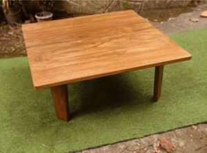 CUSTOMIZED FOLDABLE MULTIPURPOSE TABLE 75cm x 75cm x 30cm LxWxH