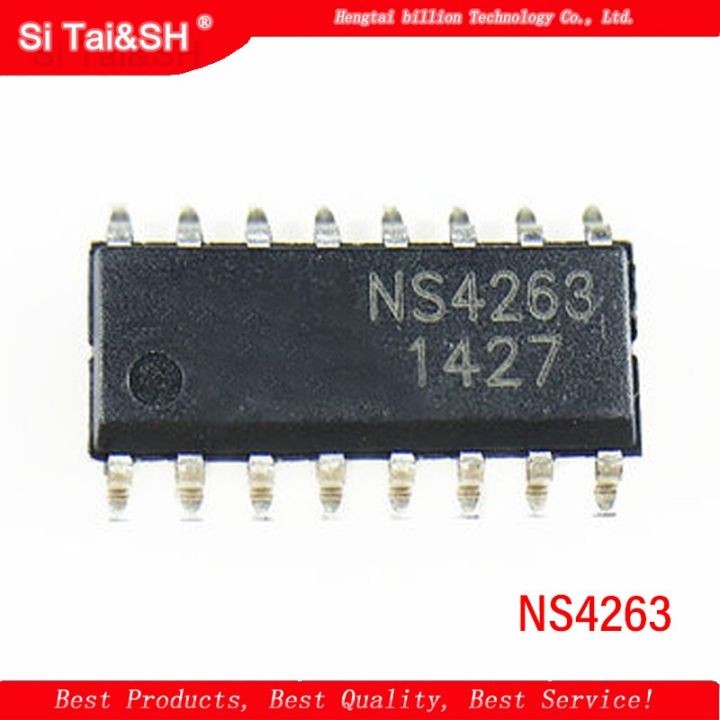 10pcs lot ns4263 sop16 smd 3w dual channel class ab class d switching