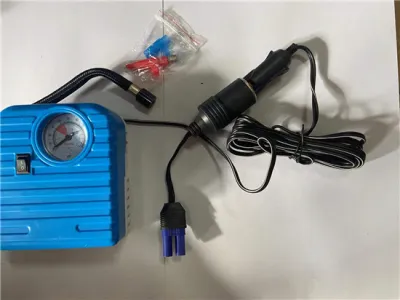 Tire Inflator Car Air Pump Compressor Electric Portable Auto 12V Volt 35L / min ec5 Male Plug 12V