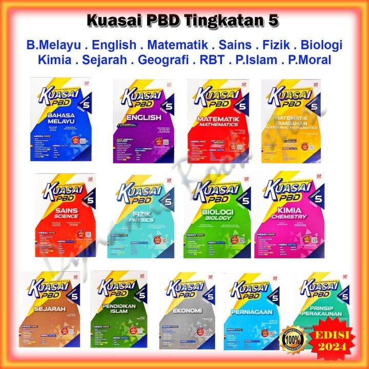 Buku Latihan : Kuasai PBD KSSM Tingkatan 5 Edisi 2024 - B.Melayu ...