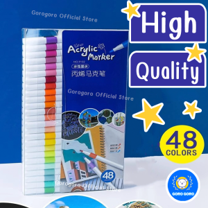 ENMY ของแท้ เพิ่มหมึก200% ปากกาอะคริลิค ปากกามาร์กเกอร์อะคริลิค เขียนได้ทุกพื้นผิว กันน้ำ ไม่ซึม เขียนทับกันได้ สีไม่เลอะเปื้อนมือ พร้อมส่งในไทย