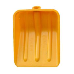 Lightweight Multipurpose Garden Scoops Snow Shovel Head Replacement for Snow and Trash Cleaning with Easy Storage Design