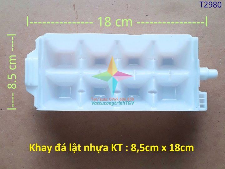 Vỉ khay đá lật tủ lạnh