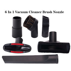 6pcs/set Vacuum Cleaner Accessories Suction Head Flat Nozzle Brushes 32MM