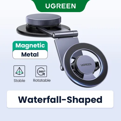 UGREEN Magsafe Car Dashboard Mount for iPhone 16 15 14 Pro Max Samsung Galaxy S24 S23 Ultra Model: 45577