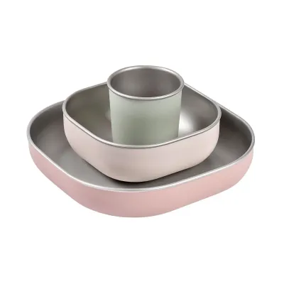 Beaba Stainless Steel Meal Set (2 Colors)