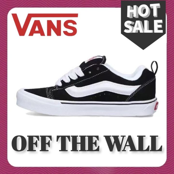 Vans Knu Skool/Old Skool American retro black white for men and women ...