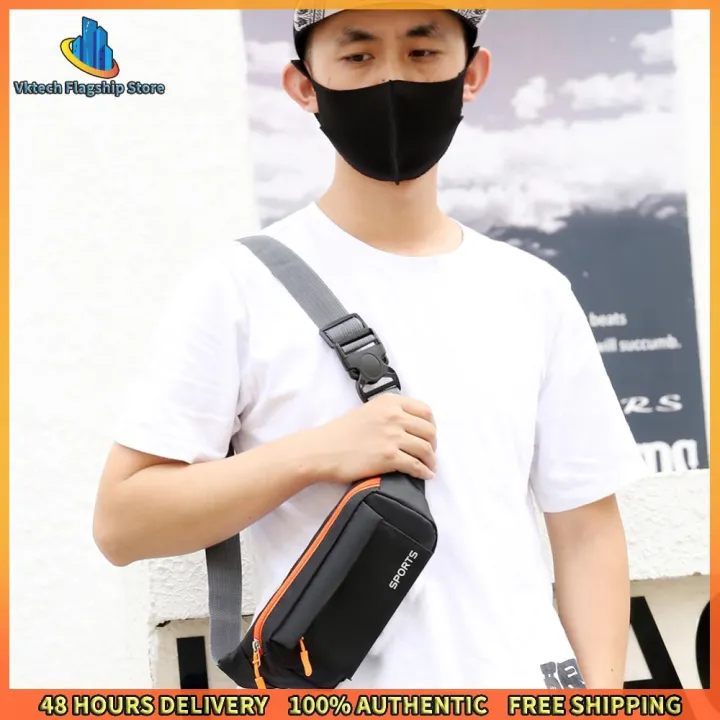 Vktech%20Waterproof%20Chest%20Bag%20for%20Women%20Men%20with%20Multi-Pocket%20Design,%20Suitable%20for%20Sports,%20Travel,%20and%20Outdoor%20Activities%20-%20Image%202