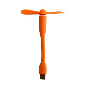ESH63 Flexible Mobile Phone Fan Portable Bendable USB Fan Cooler Strong Wind Mini Fan Home