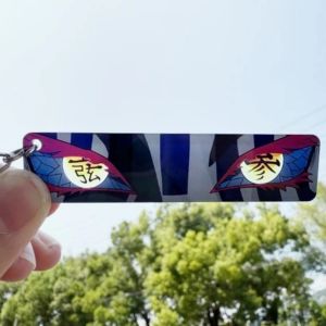 Demon Slayer Kimetsu No Yaiba Eye Transparent Card Black Death Mu Toshima Iwakiza Anime Peripher