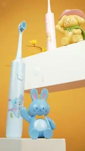 Bàn Chải Điện Cho Bé Sóng Âm Sonic LUHAN LIFE Bàn Chải Đánh Răng Điện Trẻ Em Lông Mềm Đa Năng IPX7