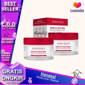 Rumah Cantik [NEW] HANASUI Gentle Retinol Moisturizer Gel 30g - Pelembab Gel Lembap & Cegah Tanda Penuaan Dini - 3 Retinol Complex - Encapsulated Retinol & HPR