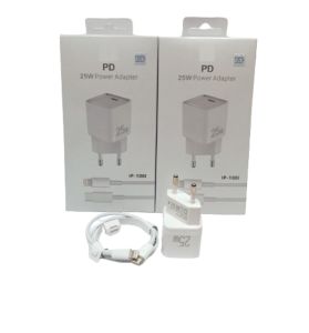 Charger Casan For IP-100i PD 25W Power Adapter Quick Charger  TYPE C TO LIGHT Support Fast Charging