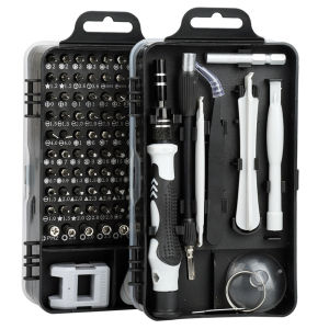 Obeng Set Obeng Set Mini 115 pcs Servis Reparasi Handphone Kacamata Jam Komplit