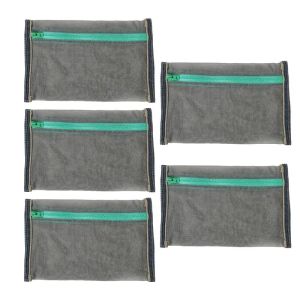 xpkQ Translucent Mesh Nylon Storage Bag ID Bag Travel Ticket Data Line Pen Storage Portable Thin Foldable Cosmetic Bag Pencil Case N7Y3P