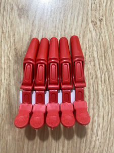 Phụ Kiện Kẹp Cố Định Tóc Kẹp Vịt  Có  Thun Kẹp Chống Gãy Tóc Vỉ 6 Cái Pro Master